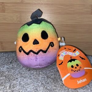 Squishmallows Mini Johan Ombre Halloween Pumpkin Plush